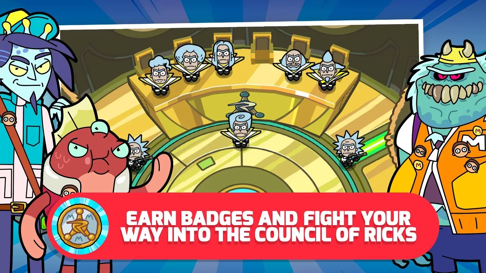 Pocket Mortys скриншот